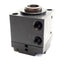 Used Compact SC111C Pneumatic Square Body 1C Collet Closer Holder, 1/4" Max Dia