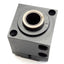 Used Compact SC111C Pneumatic Square Body 1C Collet Closer Holder, 1/4" Max Dia