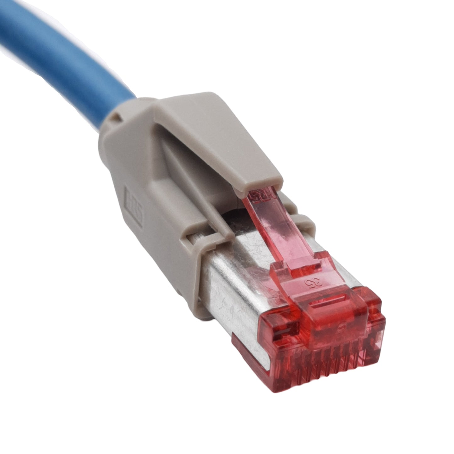 New Keyence OP-87459 Industrial Ethernet Cable, 4-Pin M12 Male to RJ45, 10m Long