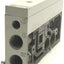 Used Numatics 354BB53AN000 Solenoid Valve, 3-Position, 4-Way, 2 x 1/2" Side Ports