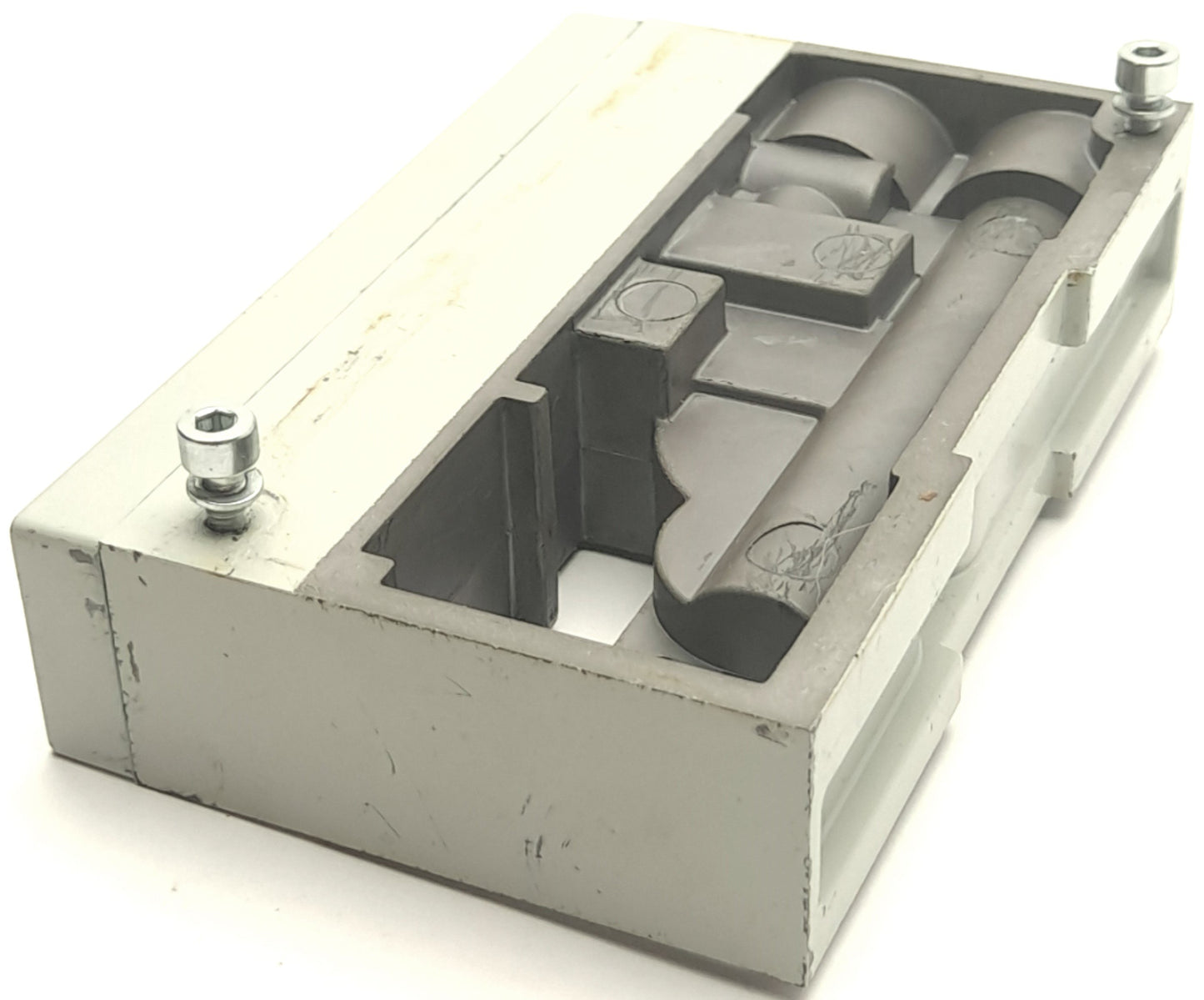 Used Numatics 354BB53AN000 Solenoid Valve, 3-Position, 4-Way, 2 x 1/2" Side Ports