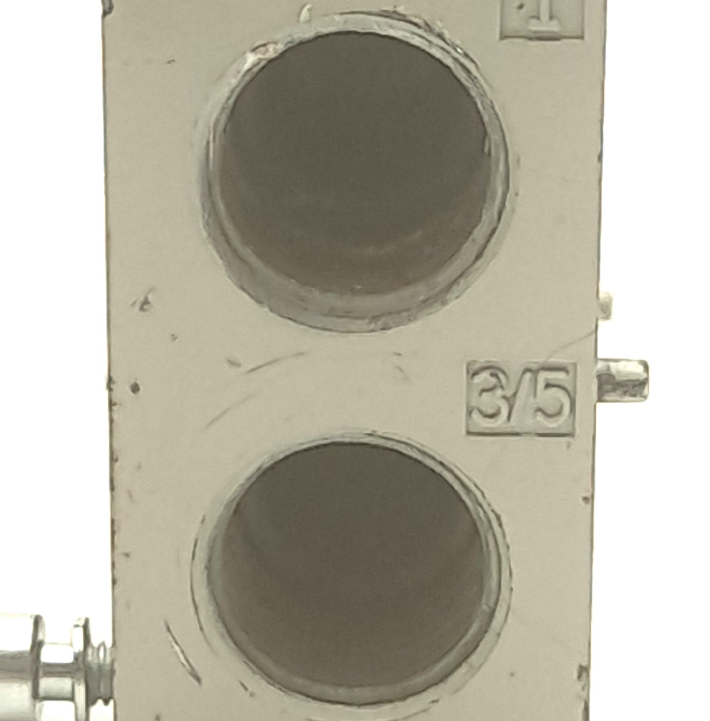 Used Numatics 354BB53AN000 Solenoid Valve, 3-Position, 4-Way, 2 x 1/2" Side Ports