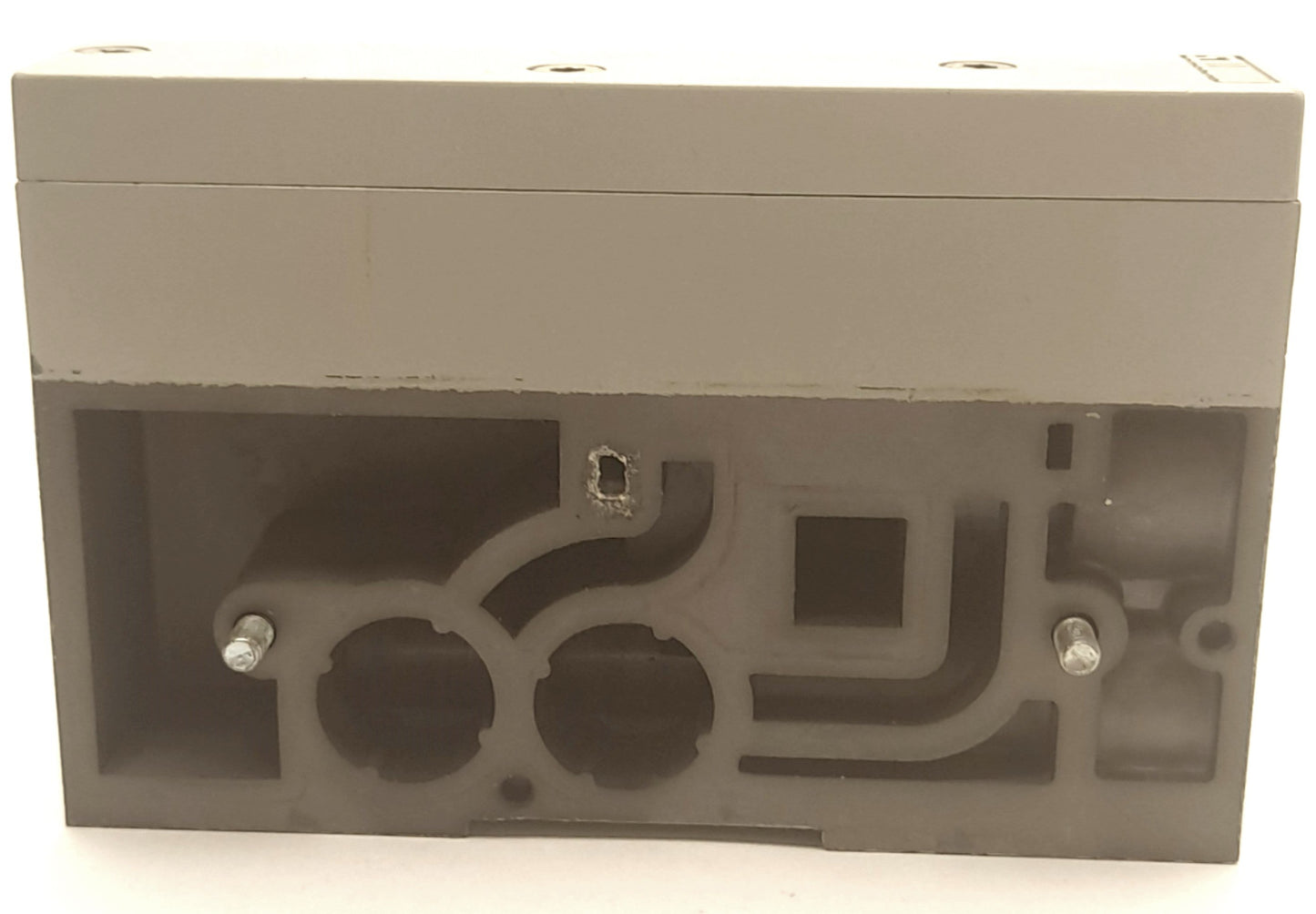 Used Numatics 354BB63BN000 Solenoid Valve, 3-Position, 4-Way, Side & Bottom Mounting