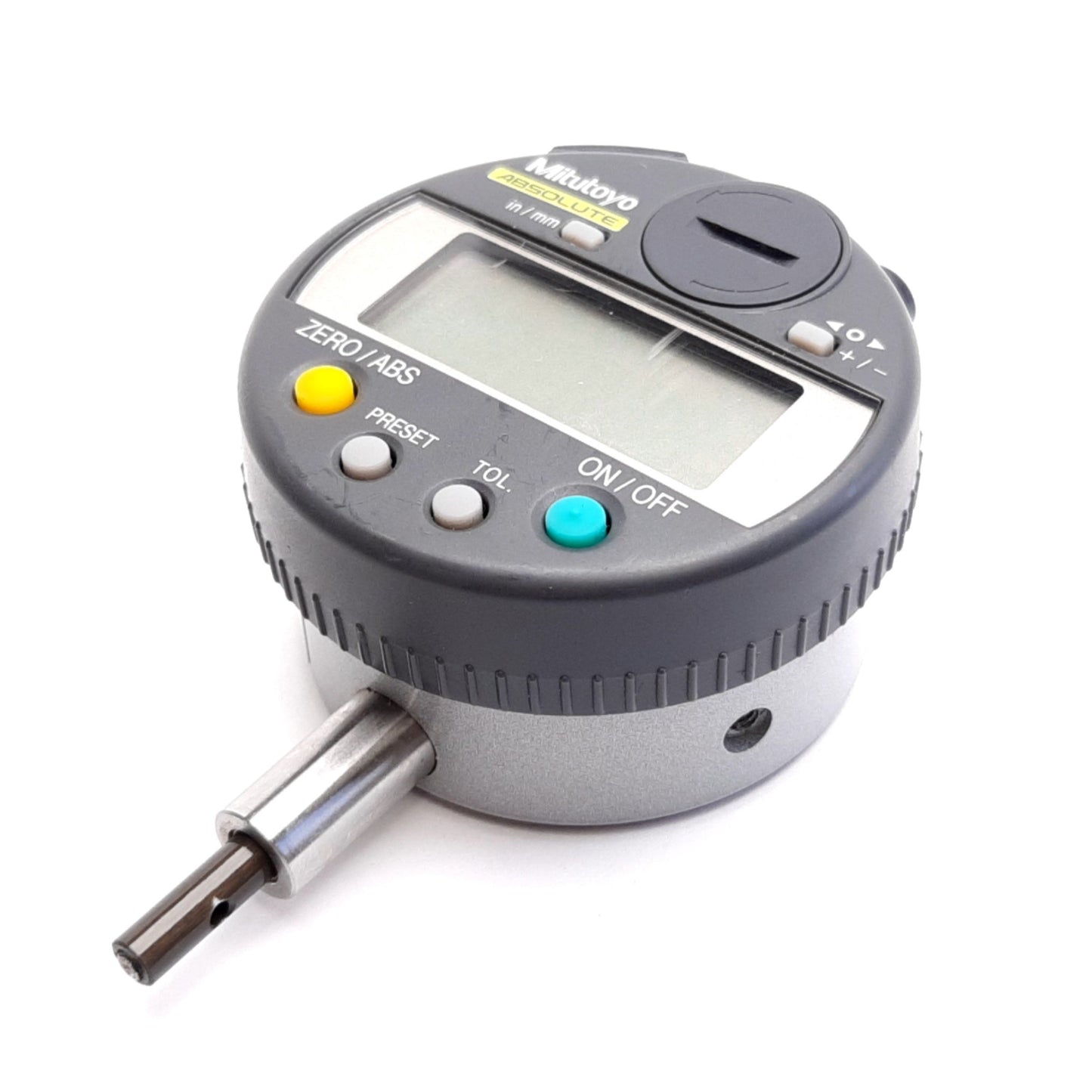 Used Mitutoyo ID-C1012CEB Digimatic Indicator, 0.5" Stroke, *Tip has Broken Off*