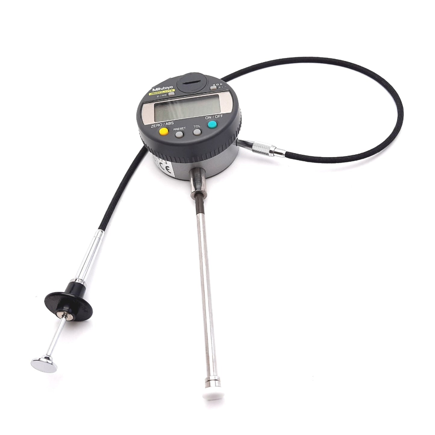 Used Mitutoyo ID-C1012CEB Digimatic Indicator, 0.5" Stroke, Resolution 0.0005"/0.01mm