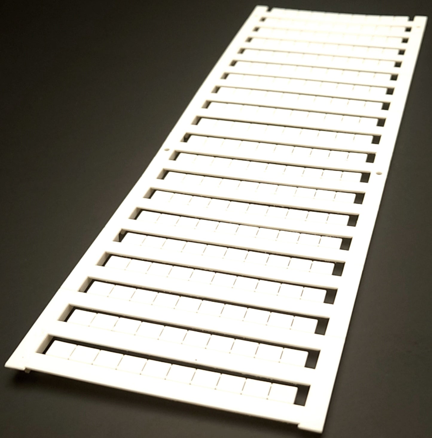 New Lot of 8 Weidmuller 1609900000 Sheet of 200 Terminal Block Markers, 6 x 5mm