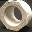 Used Lot of 25 LASCO 439-250 Reducer Bushing, 2" FPT to 1-1/4" MPT, D2466 PVC, SCH 40