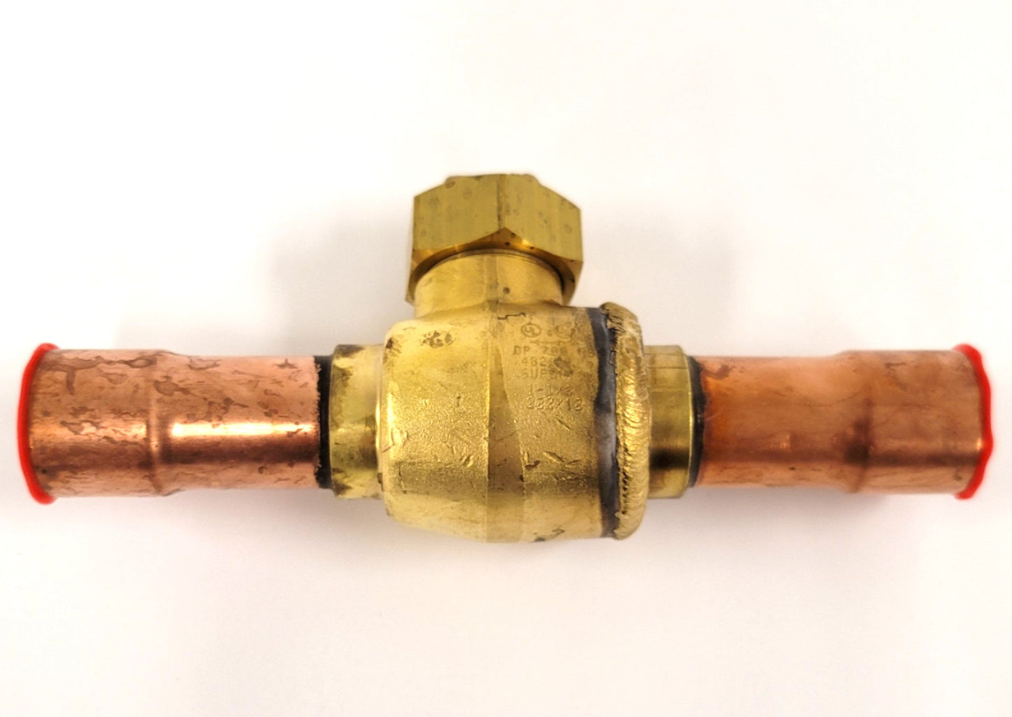 New Sherwood 591WA-11ST Refrigerant Shutoff Ball Valve 1-1/8" ODS, 62Cv, 700psi