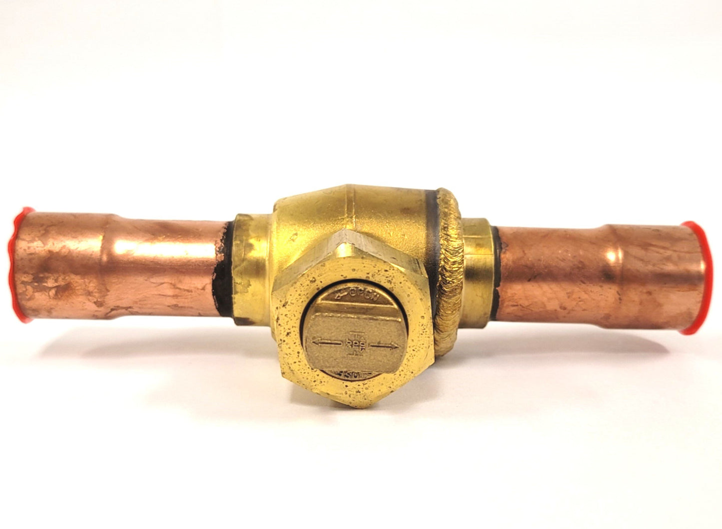 New Sherwood 591WA-11ST Refrigerant Shutoff Ball Valve 1-1/8" ODS, 62Cv, 700psi