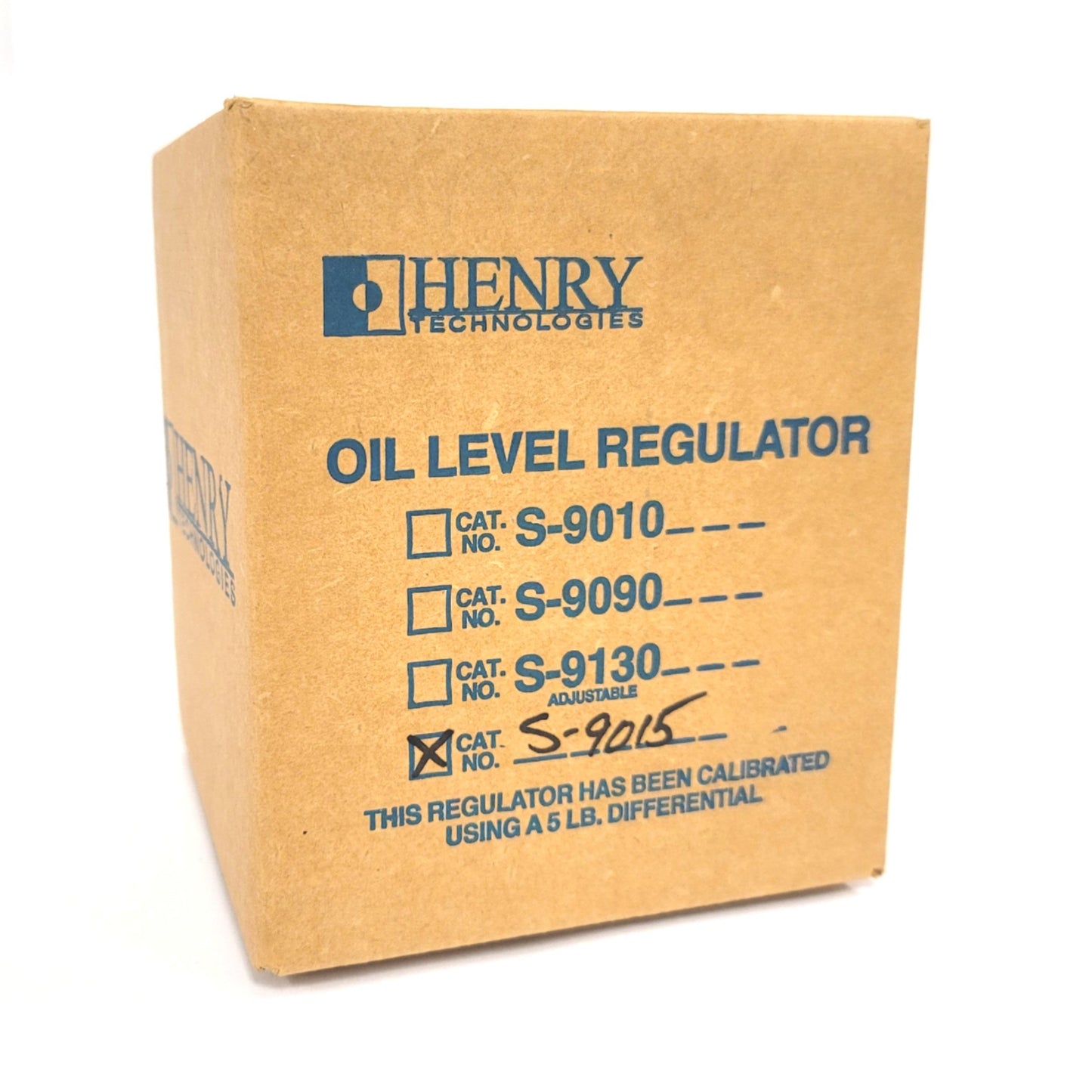 New Henry Technologies S-9015 Mechanical Oil Level Regulator 3/4"NPTF 5-30PSI 0.45L