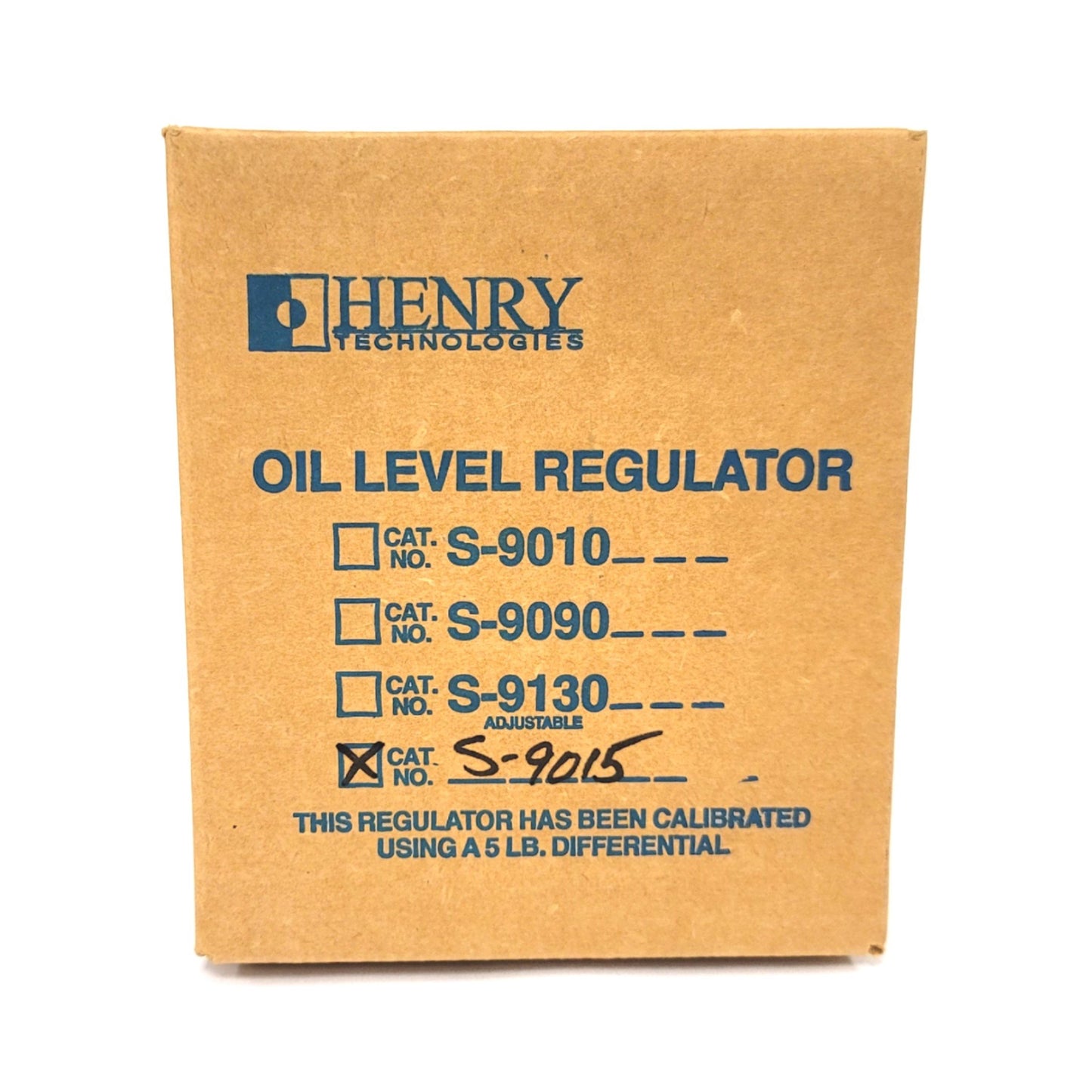 New Henry Technologies S-9015 Mechanical Oil Level Regulator 3/4"NPTF 5-30PSI 0.45L