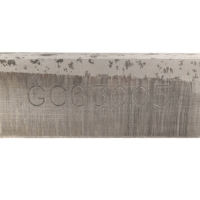 Used AZCO GC63005 Stationary Blade For FG-630 Sur-Size Cut To Length Assembly 24-3/4"