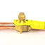 New Danfoss 009G7025 Refrigerant Shut-Off Ball Valve 7/8" ODF Solder 650psig/45bar