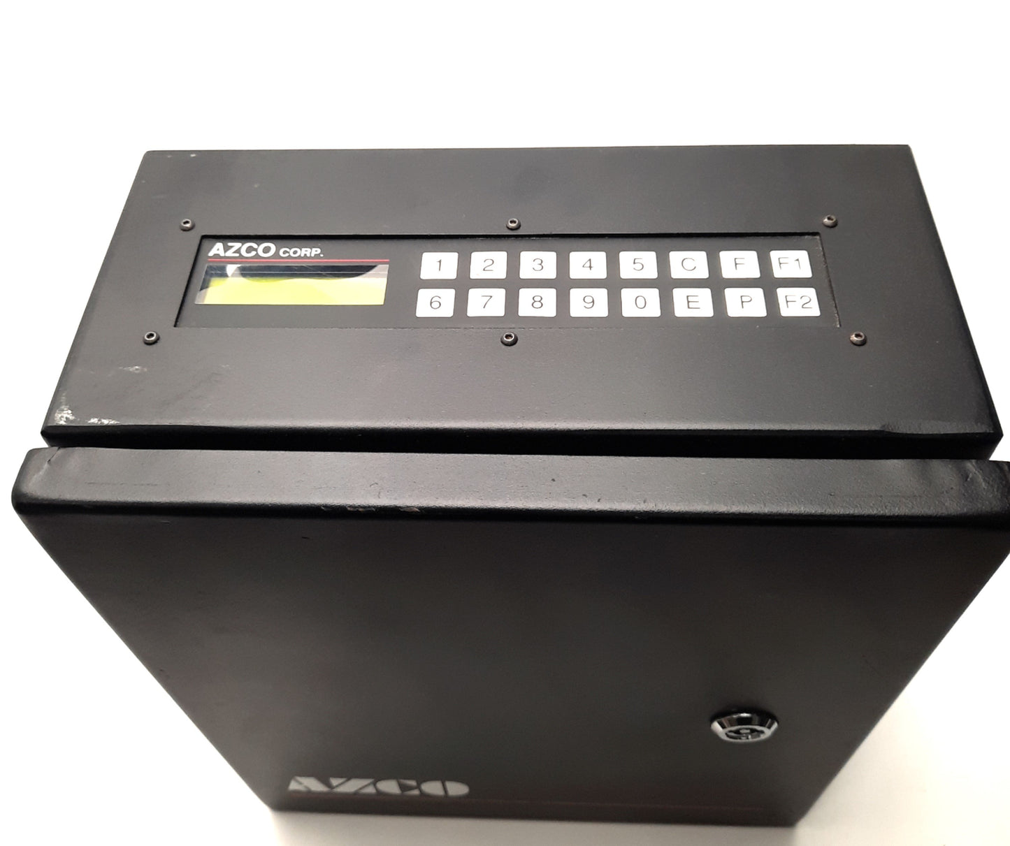 Used AZCO Corp Control Box For FG-630 Sur-Size Cut-To-Length Machine, 120VAC