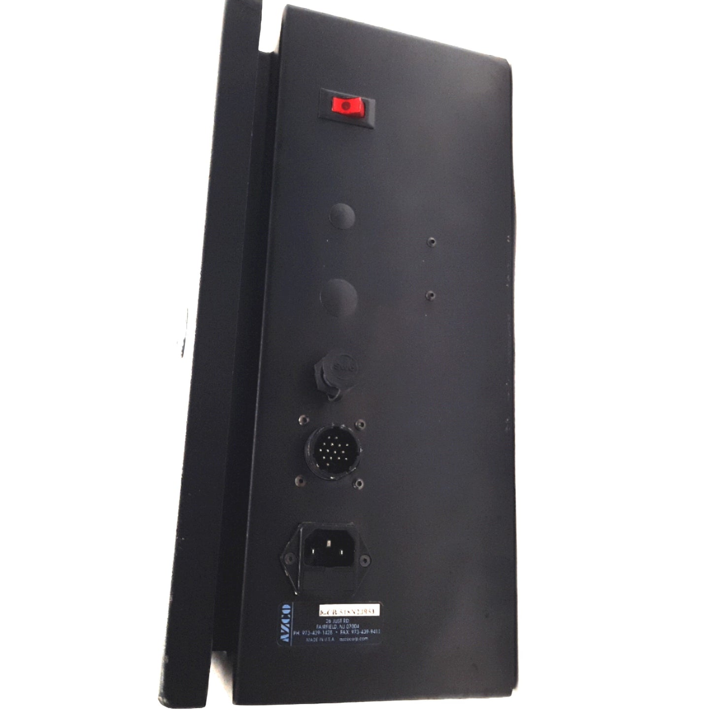 Used AZCO Corp Control Box For FG-630 Sur-Size Cut-To-Length Machine, 120VAC