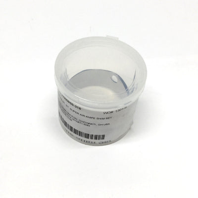 New Exair 11039SS-316 Super Air Knife Shim Set, 316S Stainless Steel, 9" Long