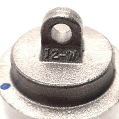 Used PT Coupling 1401212 Cam & Groove Adapter Dust Plug, 1-1/4" to Type W, 250 Psi