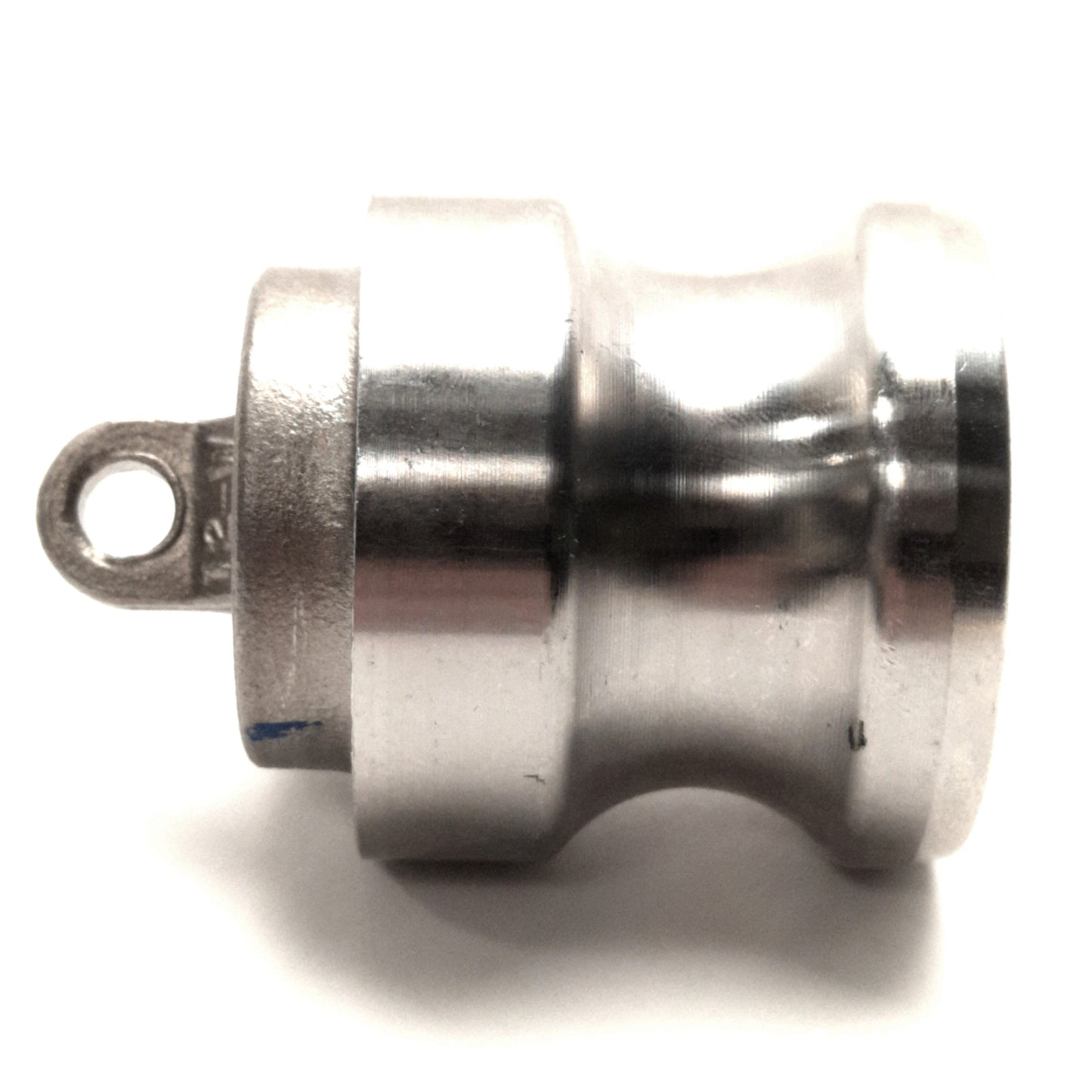 Used PT Coupling 1401212 Cam & Groove Adapter Dust Plug, 1-1/4" to Type W, 250 Psi