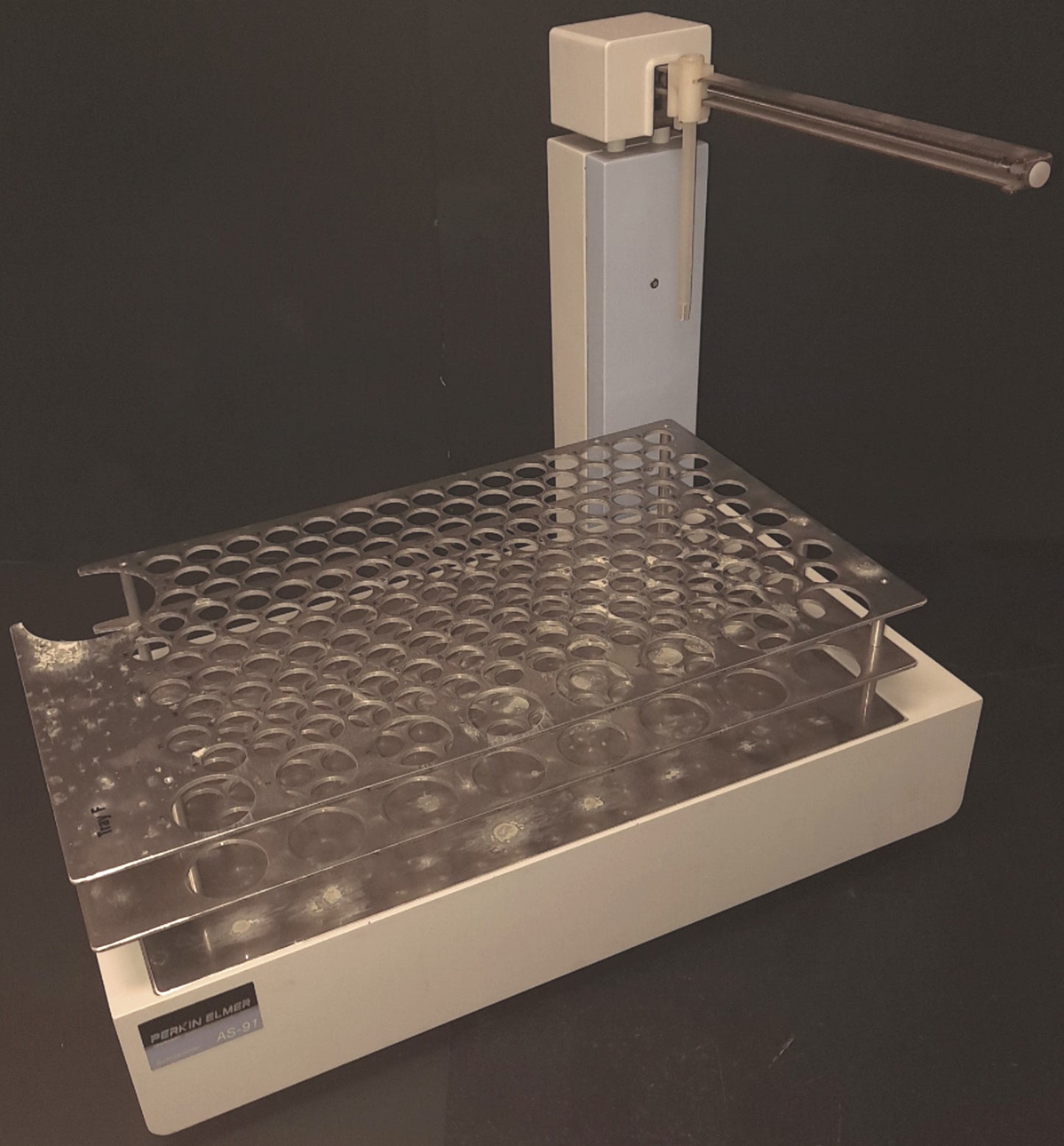 Used PerkinElmer AS-91 B0509555 Autosampler, For Use With FIAS-100/400, FIMS-100/400