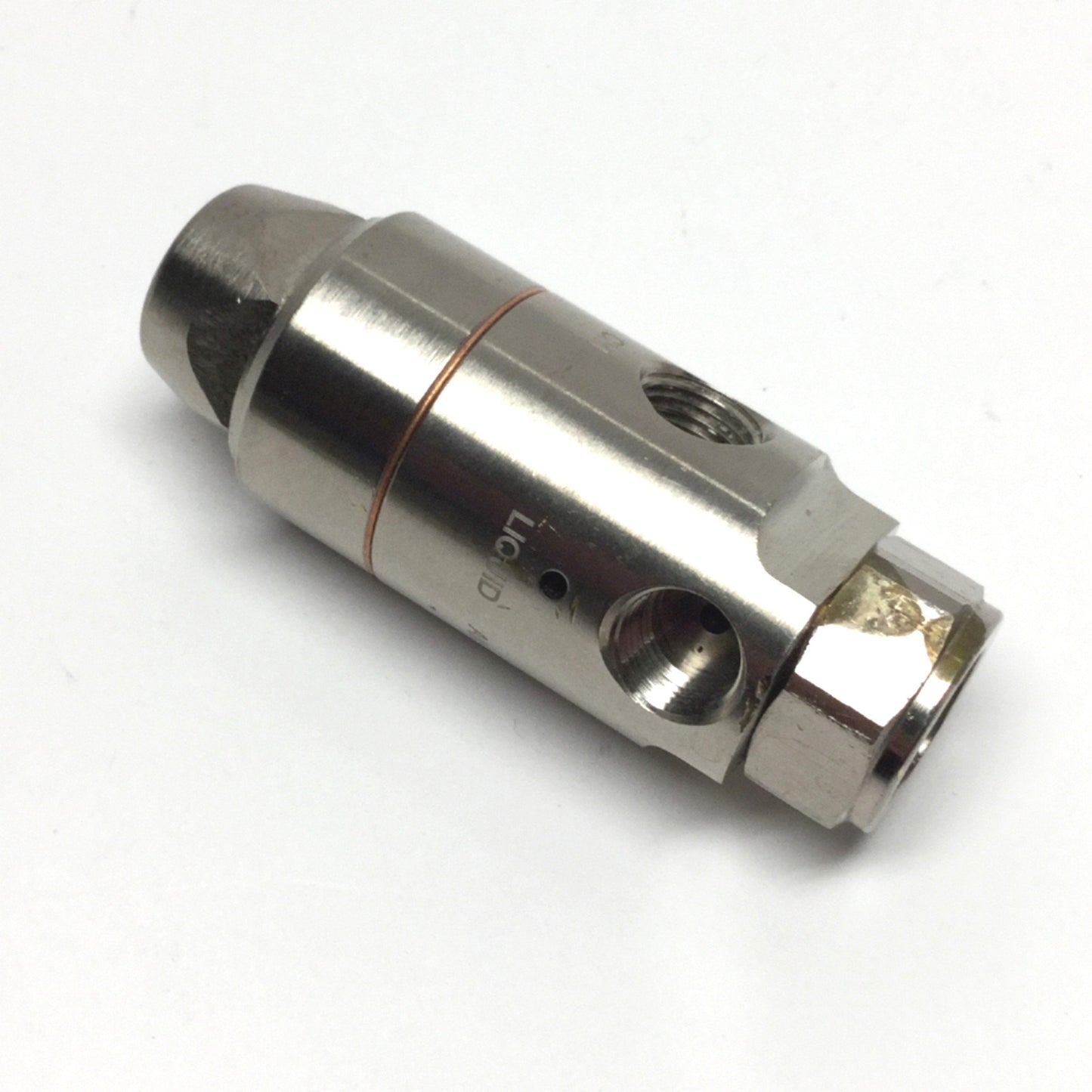 Used Spraying Systems Co 16860-1/8JJAU Autojet Air Actuated Atomizing Nozzle 1/8" NPT