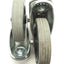 Used Set of 4 Bosch Light Duty Swivel Casters Ø125 x 25mm 220lbs 2x Locking 2x Non