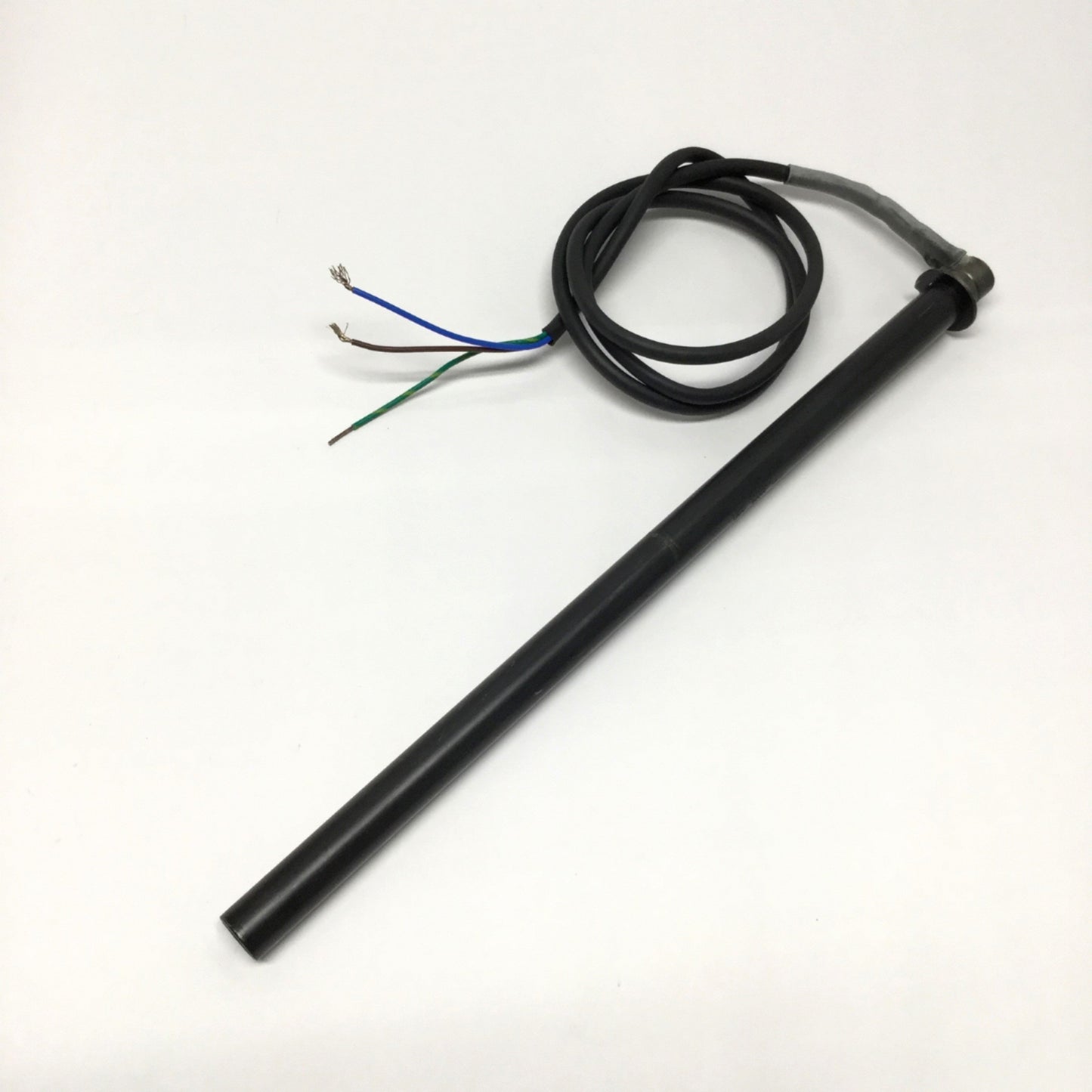 Used Heatron ULL12C2AN Immersion Cartridge Heater 120VAC 600W 12.5" Long x Ø5/8" Dia