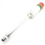 Used Patlite LU7-02FB LED Signal Alarm Light Tower, Red, Amber, Green Voltage: 24VDC