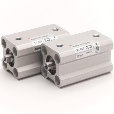 New – Open box Lot of 2 SMC NCQ2B12-25-DUU01562 Air Cylinder 12mm Bore 25mm Stroke Double-Act