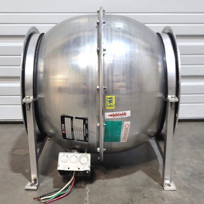 Used Cook 14CV17D Centri-Vane Mixed Flow Fan 1HP, 460VAC 3-Phase, 776CFM, 1725RPM