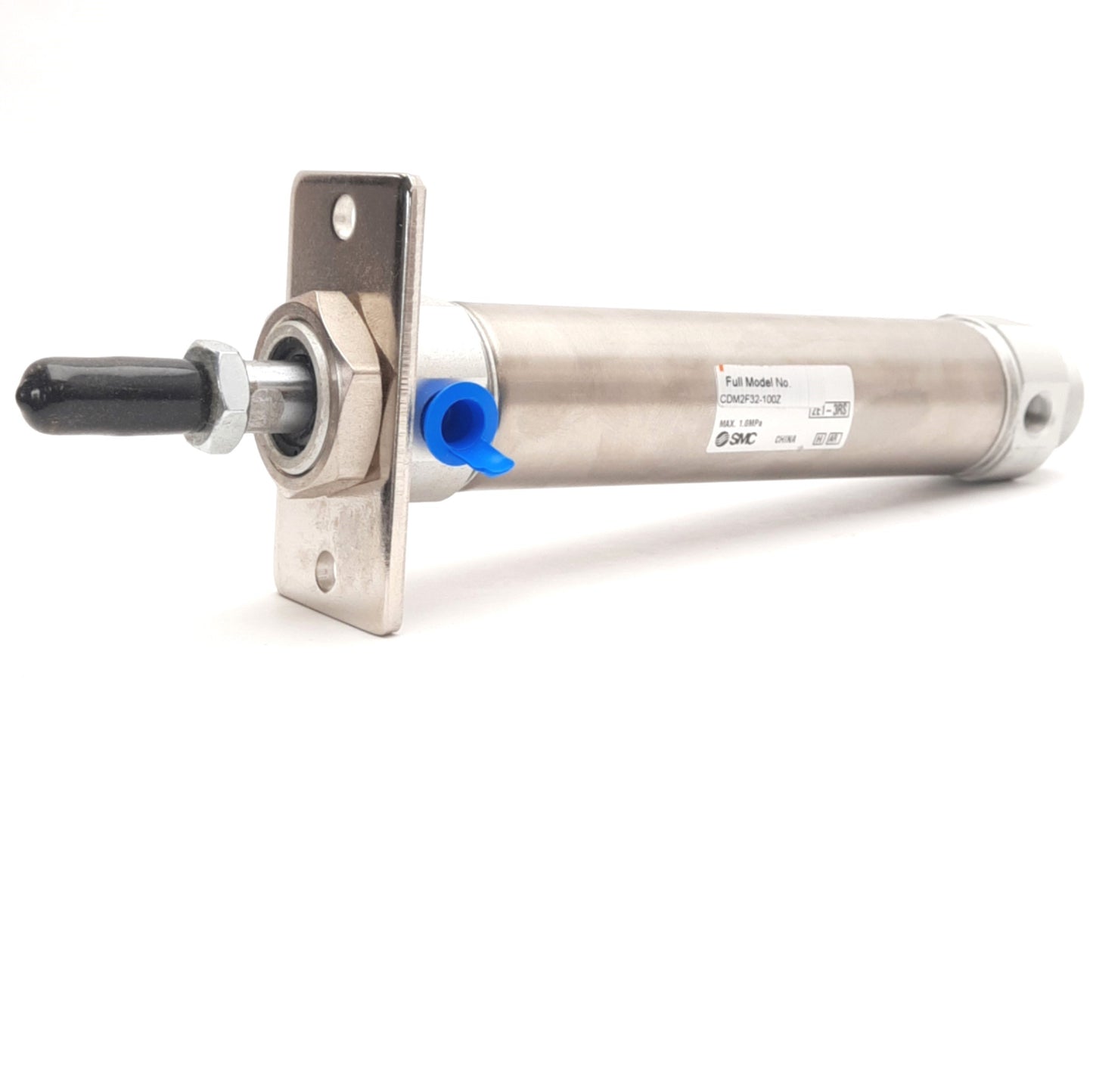 Used SMC CDM2F32-100Z Air Cylinder, 32mm Bore, 100mm Stroke, Double Acting, 1.5 MPa