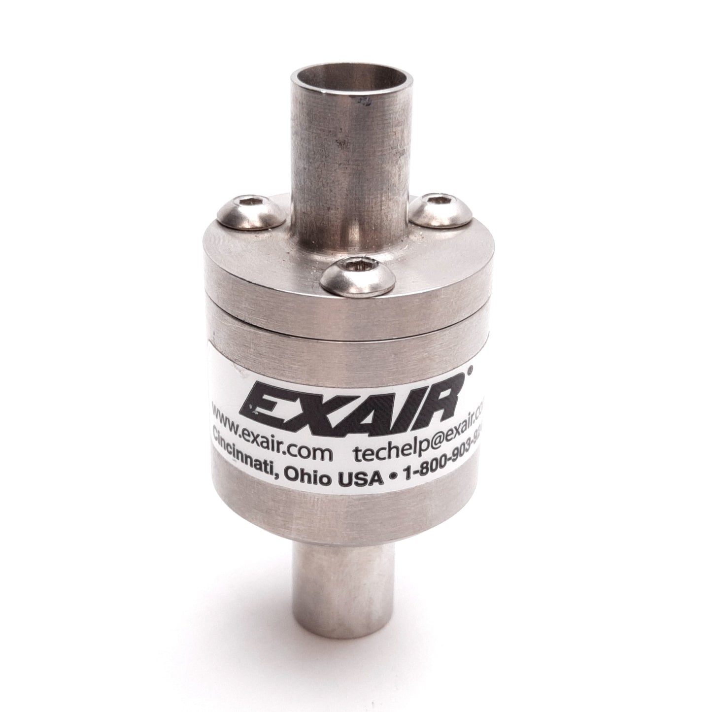 Used Exair 6059 Line Vac Material Handling Vacuum Generator, 1/2" Hose, 1/8" NPT Port
