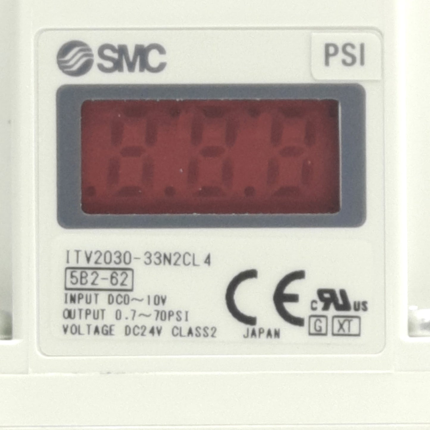 New SMC ITV2030-33N2CL4 Electro-Pneumatic Regulator, 0.5MPa, 24VDC, PNP, 1/4"NPT