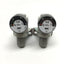 Used Lot of 2 SMC AR10-M5-1Z-A Mini Pneumatic Regulators, 3 to 30psi, M5 Ports