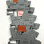 Used Lot of 3 Wago 788-304 Power Relay Module, 24VDC In, SPDT 16A 250VAC Out