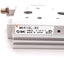 Used SMC MXS12L-50 Pneumatic Slide Table, Bore: 12mm Stroke: 50mm, 0.15-0.7MPa M5x0.8