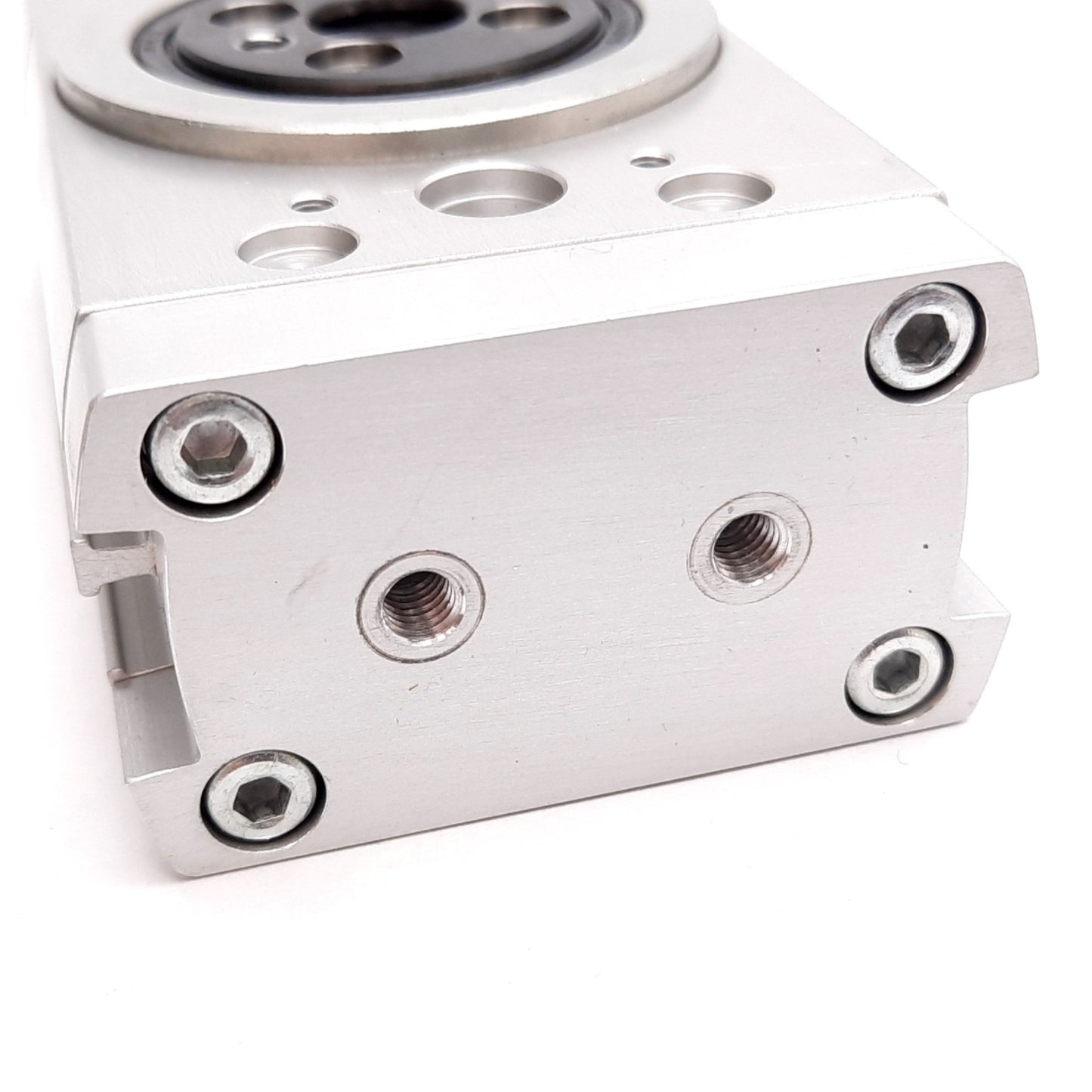Used Festo DRRD-16-180-FH-PA Rotary Actuator, Rotation: 180°, 0.3-0.8MPa, M5x0.8