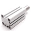 Used SMC MKB16-20RZ Rotary Clamp Cylinder, Clockwise Rotation, Stroke: 20mm, 1.0MPa