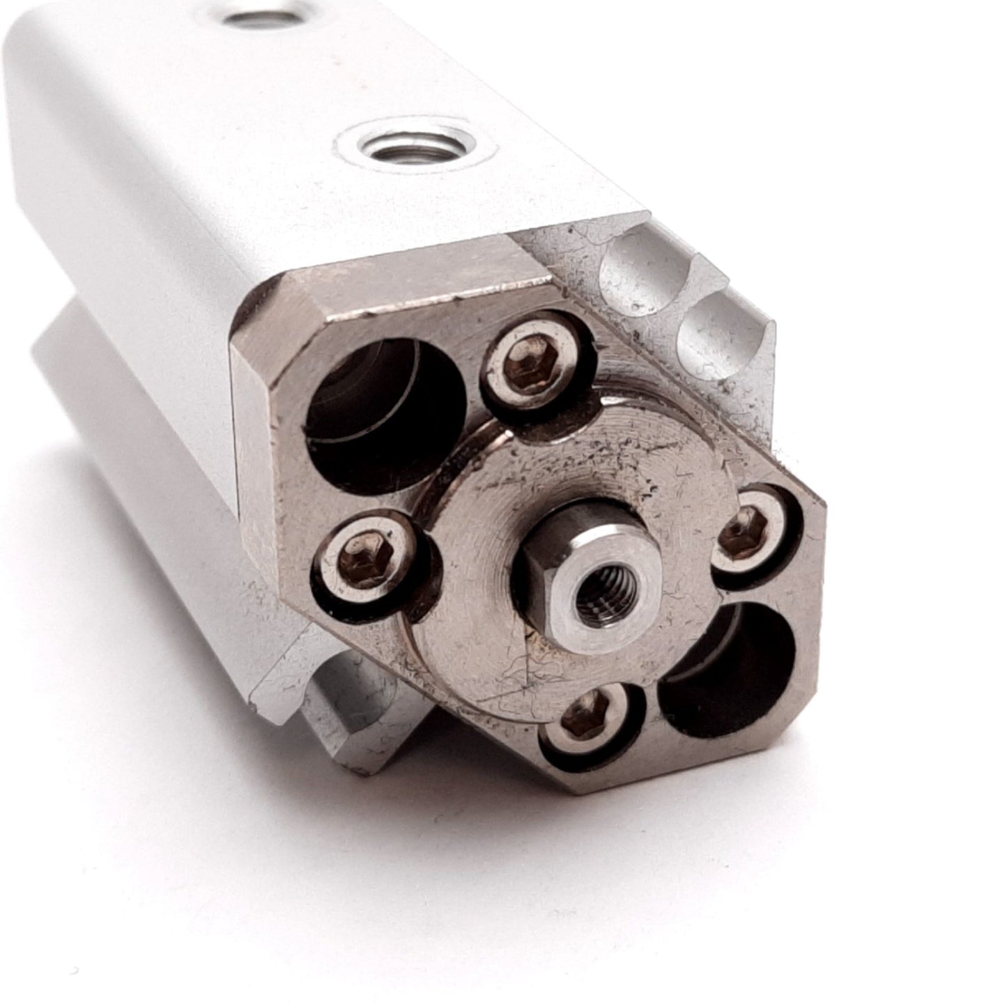Used SMC CDQ2KB12-10DCZ Compact Cylinder, Non-Rotating, Bore: 12mm, Stroke: 10mm