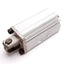 Used SMC NCDQ2D25-50DMZ Compact Cylinder, Bore: 25mm, Stroke: 50mm, 1.0MPa, M5x0.8