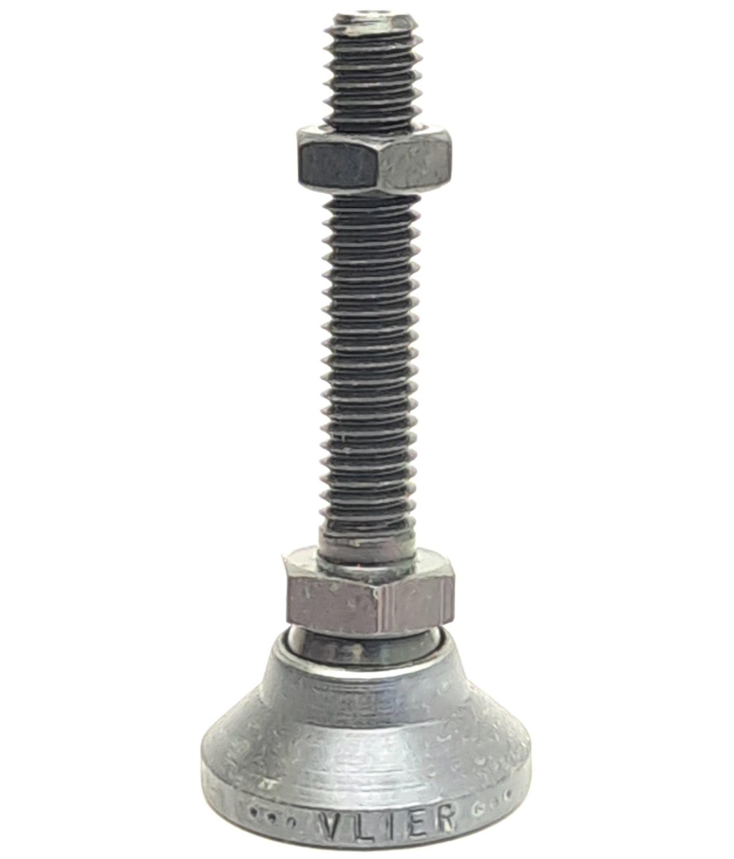 New – Open box Lot of 4 Vlier TLBK-1 Stud Mount Leveling Foot, 3/8-16 Thread, Up to 3750lbs