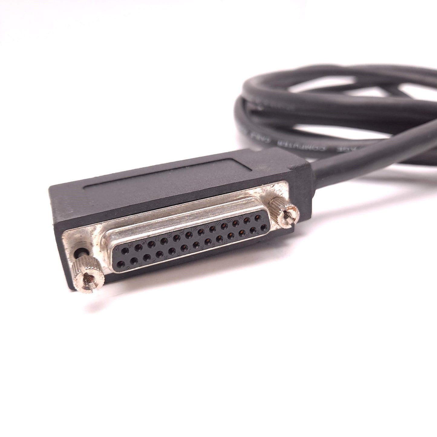 Used GE Fanuc IC693CBL301A Backplane Cable 25-Pin D-Sub Connection, Length: 2m