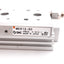 Used SMC MXS12-50A Pneumatic Slide Table, Bore 12mm, Stroke 50mm, 0.15-0.7MPa, M5x0.8