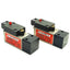 Used Lot of 2 Dynamco D113201 Solenoid Valve 3-Way, 0-100 Psig, 24v DC Coil 0.6W