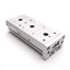 Used SMC MXS8L-40 Air Slide Table Guided Cylinder Actuator, Bore: 8mm, Stroke: 40mm