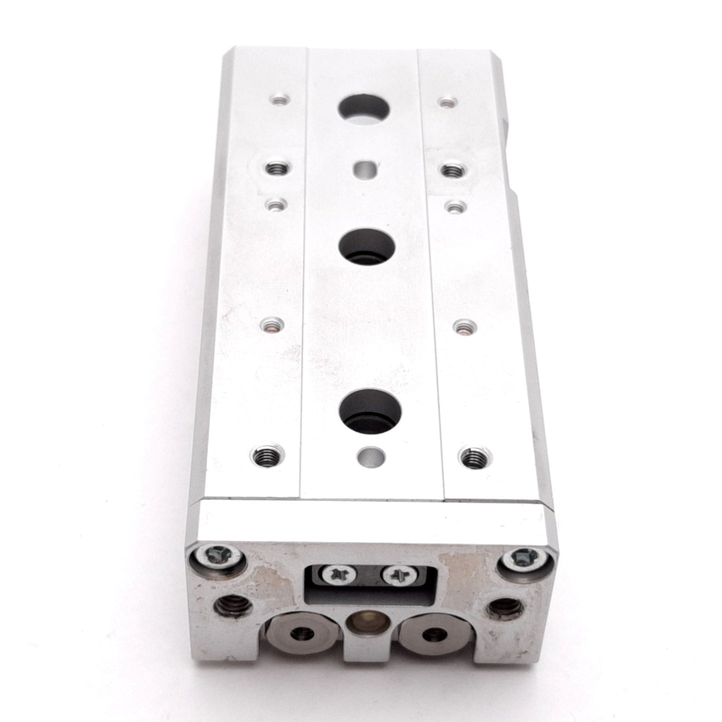 Used SMC MXS8L-40 Air Slide Table Guided Cylinder Actuator, Bore: 8mm, Stroke: 40mm