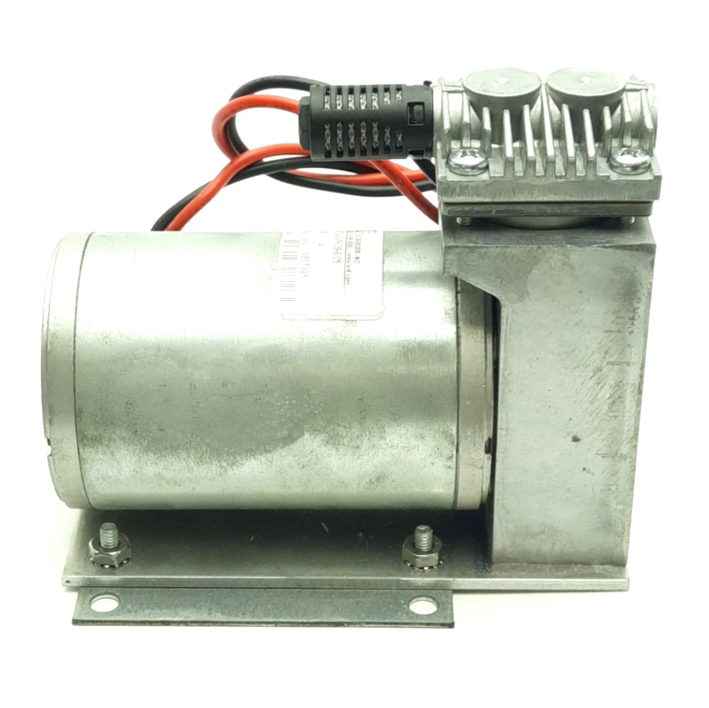 Used KNF PU1764-NPK09-6.05 Swing Piston Vacuum Pump, 24VDC, 15l/min, 24 inHg