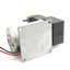 Used KNF NPK018DCVACUUM Swing Piston Vacuum Pump 120mbar Max, 18L/Min, 24v DC 2.2A