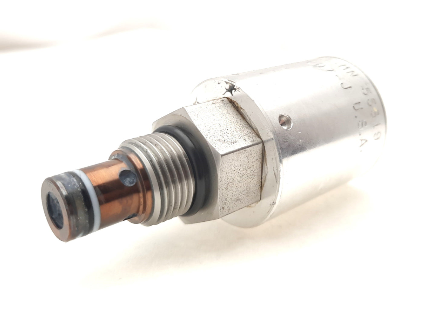 Used Lot of 2 Doering 82H2041001 Air Pilot Valve 1-1/2" 2P/2W N/C Ratio 100:1