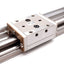 Used SMC MXY12-200 Pneumatic Slide Table, Bore: 12mm, Stroke: 200mm, 0.2-0.55MPa