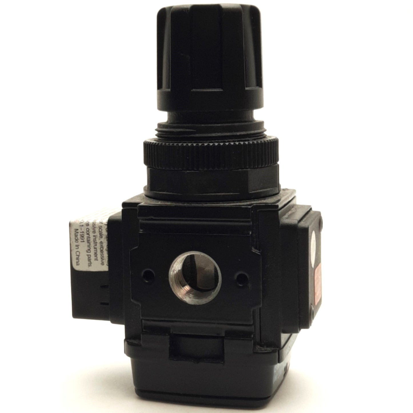 Used Wilkerson R08-02-F0G0 Pneumatic Pressure Regulator w/ Gauge 0-125PSIG, 1/4" NPT